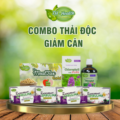 Combo Giảm cân, giảm béo, Thải độc cấp tốc 10 ngày TH Health (Bộ 3 loại sản phẩm) (Malaysia)